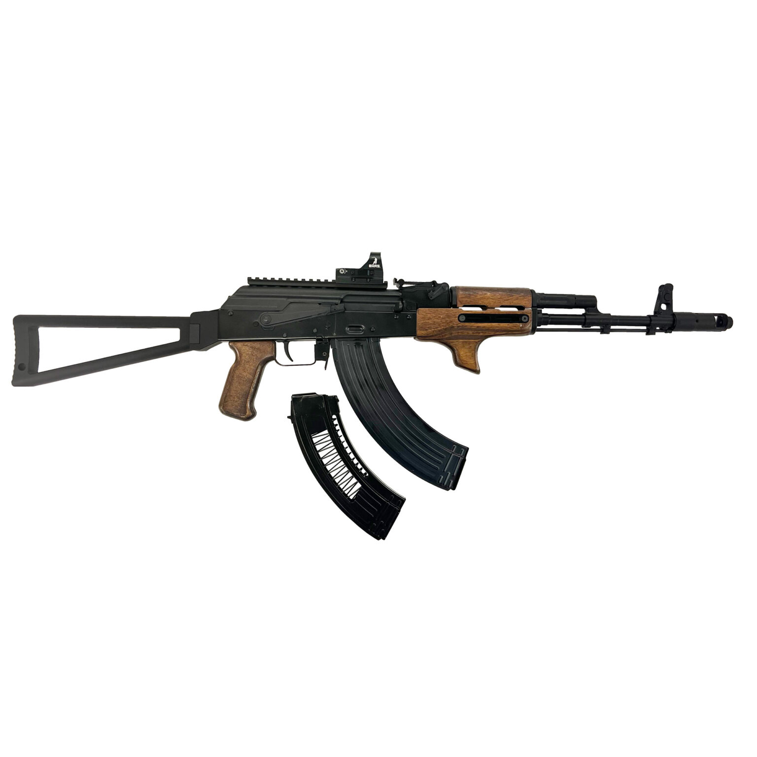 KR-103 7.62X39MM RIFLE-SIDE FOLDING SHARK FIN WOOD