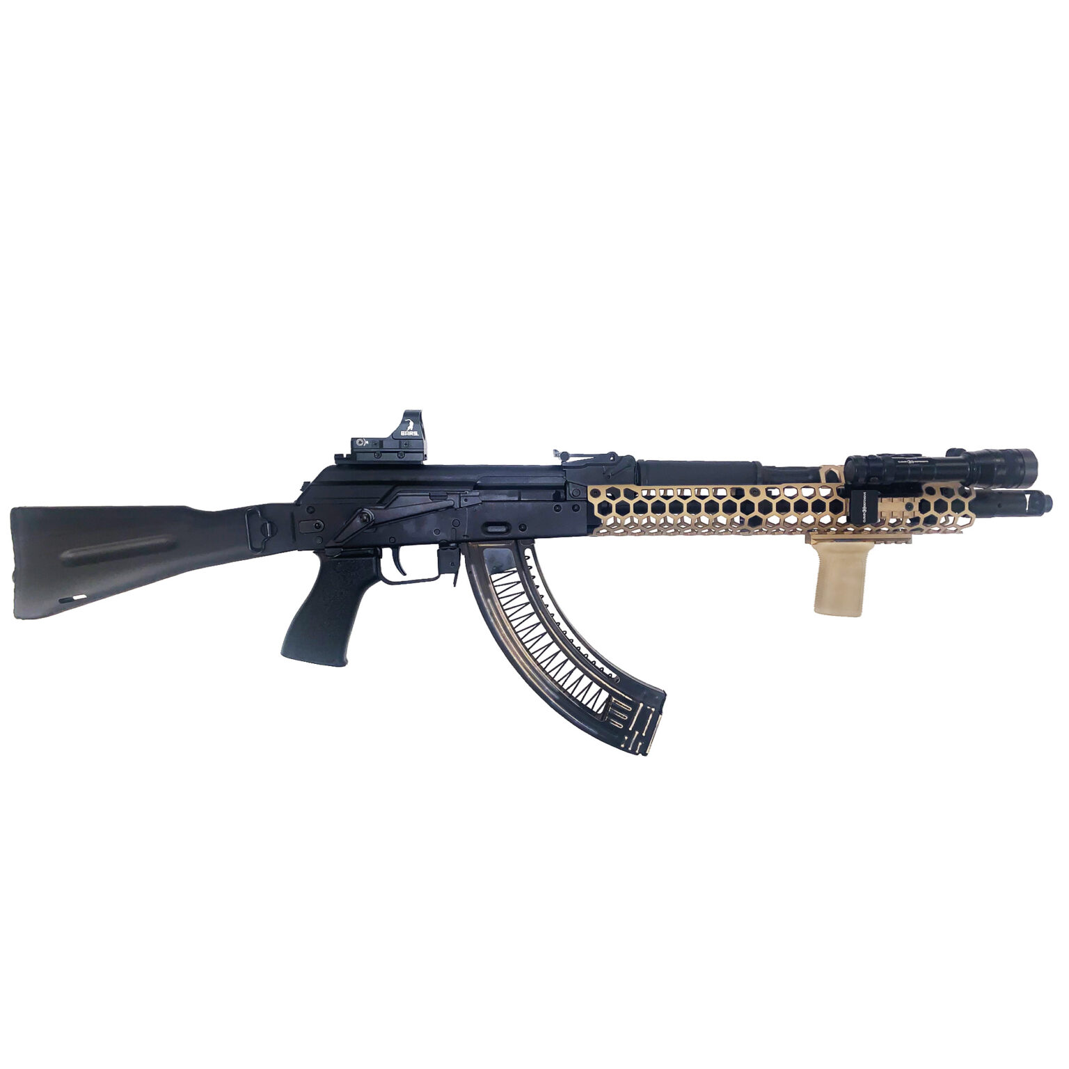 KR-103 7.62X39MM SIDE FOLDING RIFLE – HAMMER FORGED – HEXAGON RAIL